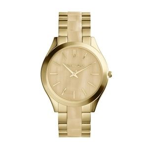 Michael Kors Runway Quartz horn dial Women's watch